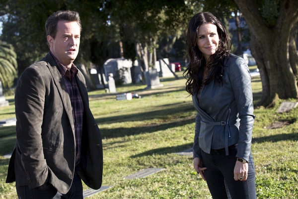 Photo Flash: First Look - 'Friends' Stars Perry/Cox Reunite on NBC's GO ON Image