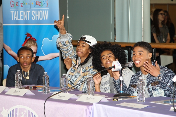 Photo Flash: Mindless Behavior, Tony Vincent, and More at Radio City's Garden of Dreams Talent Show Rehearsals Image