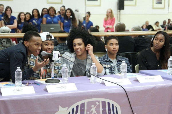 Photo Flash: Mindless Behavior, Tony Vincent, and More at Radio City's Garden of Dreams Talent Show Rehearsals Image