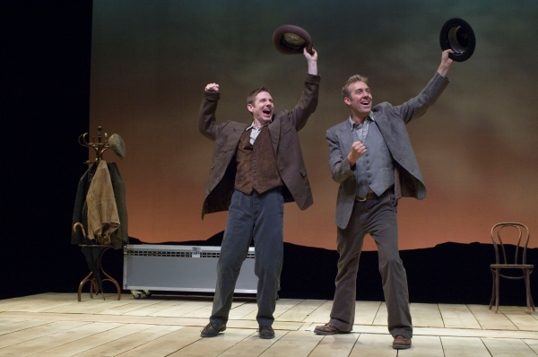 Photo Flash: First Look at Brian Vaughn and David Ivers in STONES IN HIS POCKETS at Northlight Theatre Image