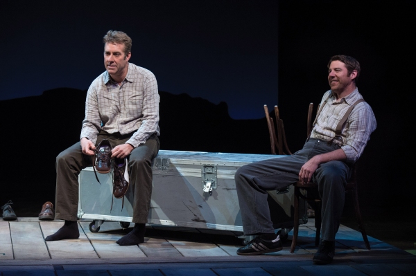 Photo Flash: First Look at Brian Vaughn and David Ivers in STONES IN HIS POCKETS at Northlight Theatre Image