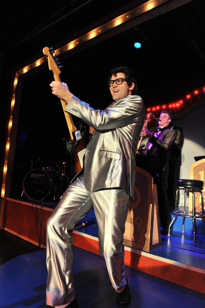 Ralph Krumins as Buddy Holly Photo