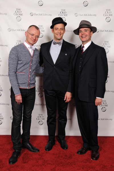 Director Darko Tresnjak, Ken Barnett and Jefferson Mays Photo