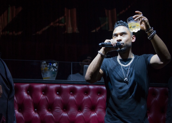 Photo Flash: R&B Singer Miguel Performs at LAX Nightclub Image
