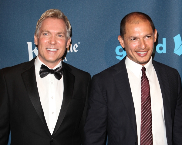 Photo Coverage: GLAAD Red Carpet, The Men - Anderson Cooper, Christian Borle, Dan Stevens and More! Image