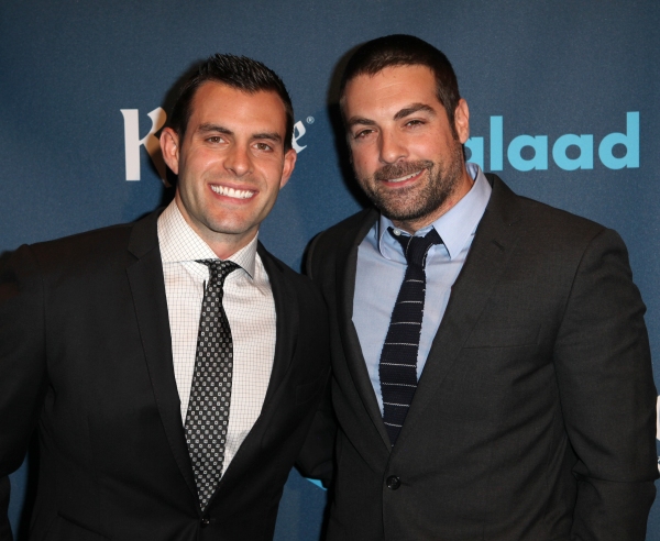 Photo Coverage: GLAAD Red Carpet, The Men - Anderson Cooper, Christian Borle, Dan Stevens and More! Image
