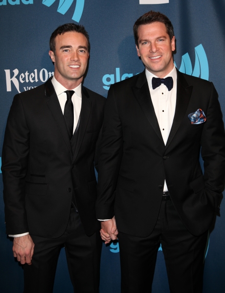 Photo Coverage: GLAAD Red Carpet, The Men - Anderson Cooper, Christian Borle, Dan Stevens and More!  Image