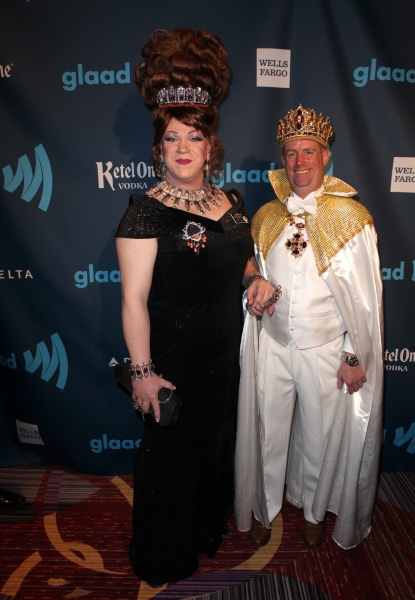 Photo Coverage: GLAAD Red Carpet, The Men - Anderson Cooper, Christian Borle, Dan Stevens and More! Image