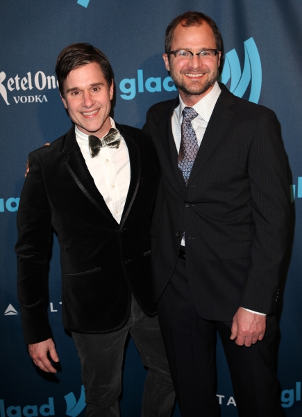 Photo Coverage: GLAAD Red Carpet, The Men - Anderson Cooper, Christian Borle, Dan Stevens and More! Image