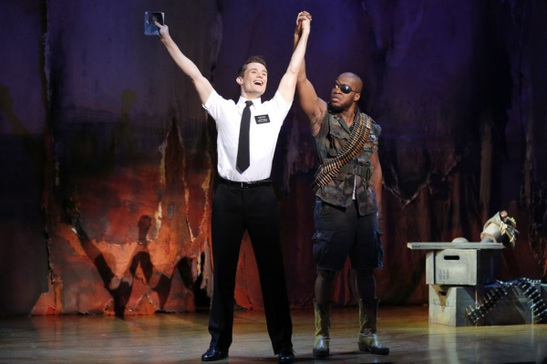 Mark Evans, Derrick Williams THE BOOK OF MORMON First National Tour (c) Joan Marcus,  Photo