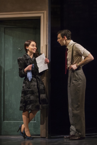 Emilia Clarke and Cory Michael Smith Photo