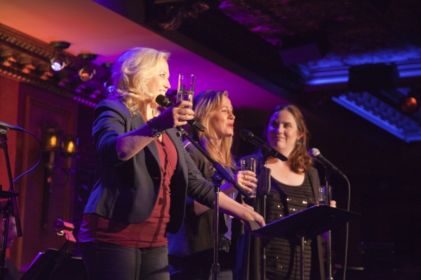 Sally Wilfert, Mamie Parris, Donna Lynne Champlin at 