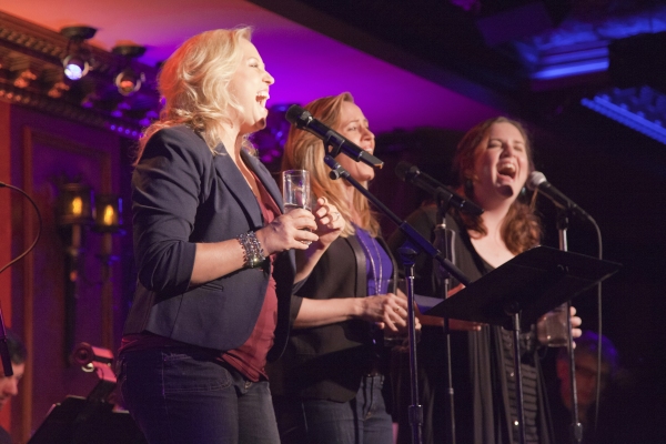 Sally Wilfert, Mamie Parris, Donna Lynne Champlin at 