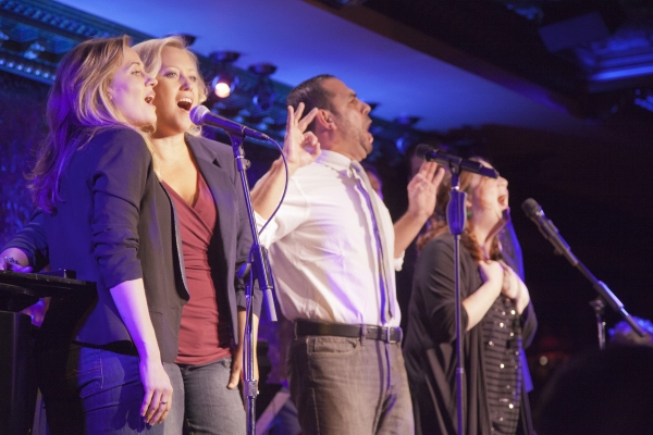 Mamie Parris, Sally Wilfert, Jonathan Hammond, Donna Lynne Champlin at 