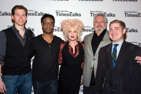 Photo Coverage: Cyndi Lauper & Harvey Fierstein Visit TimesTalks Image