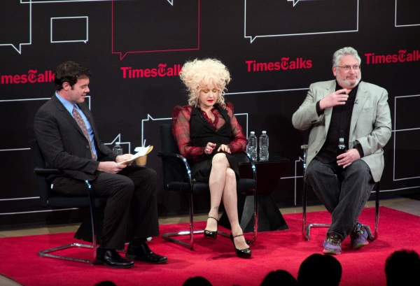 Photo Coverage: Cyndi Lauper & Harvey Fierstein Visit TimesTalks Image