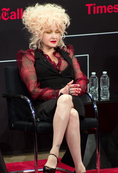 Photo Coverage: Cyndi Lauper & Harvey Fierstein Visit TimesTalks Image
