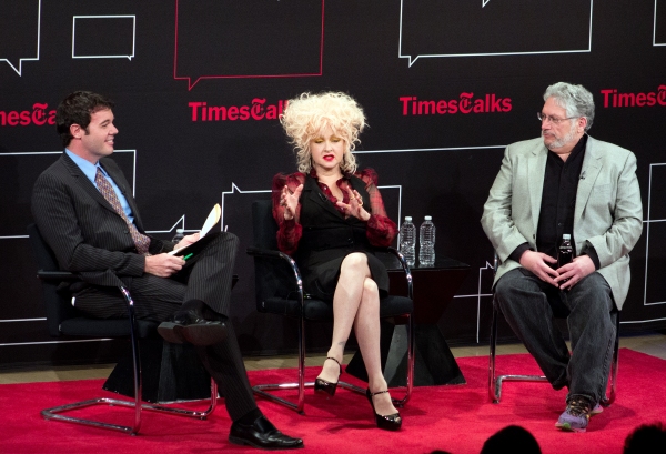 Photo Coverage: Cyndi Lauper & Harvey Fierstein Visit TimesTalks Image