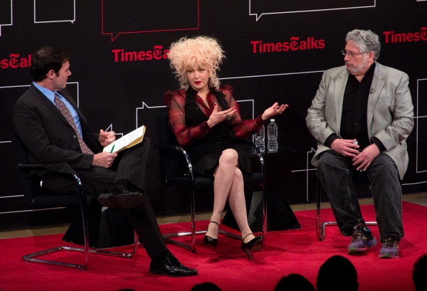 Photo Coverage: Cyndi Lauper & Harvey Fierstein Visit TimesTalks Image