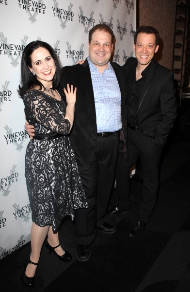 Stephanie D'Abruzzo, Jordan Gelber, John Tartaglia  Photo