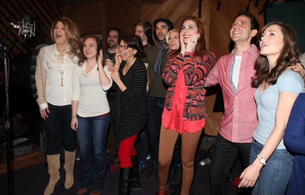 Victoria Clark, Marla Mindelle, Santino Fontana, Laura Osnes & Ensemble Cast Photo