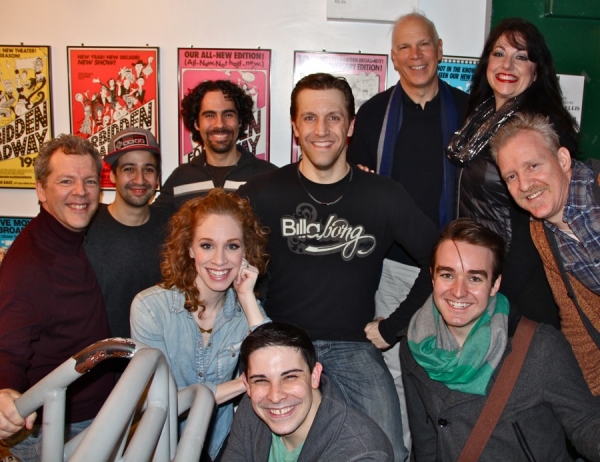 Photo Flash: Lin-Manuel Miranda & More Visit FORBIDDEN BROADWAY Image