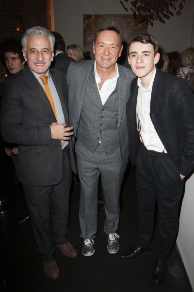 Henry Goodman, Kevin Spacey and Charlie Rowe Photo