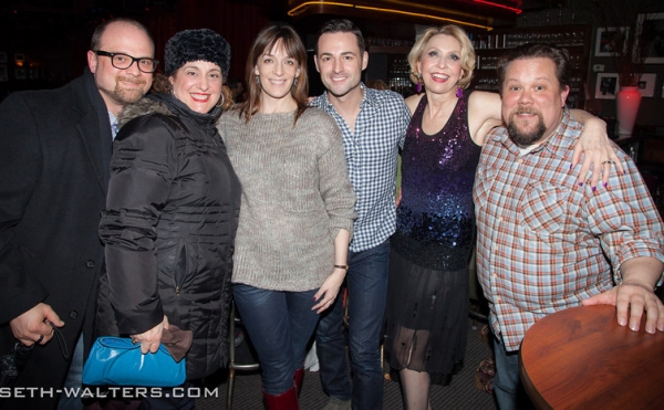 Photo Flash: Carl Andress, Max von Essen, Mary Testa and More Visit Julie Halston at Birdland Image