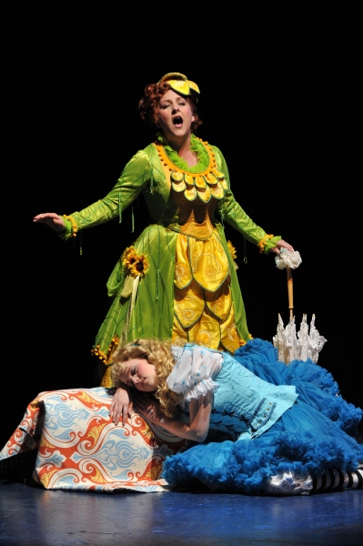 Lara Filip as The Sunflower and Emily Rohm as Alice Photo
