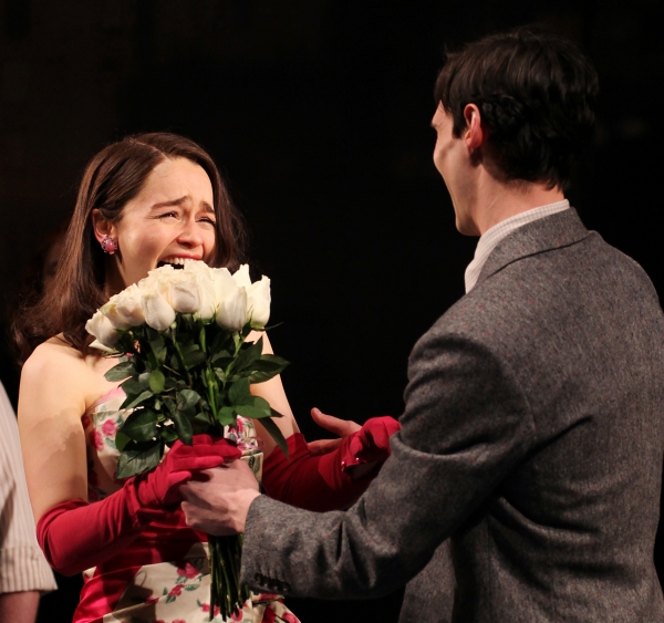 Emilia Clarke & Cory Michael Smith Photo