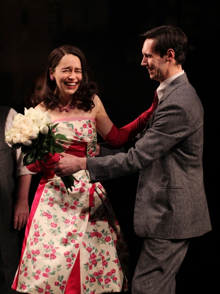 Emilia Clarke &amp; Cory Michael Smith Photo