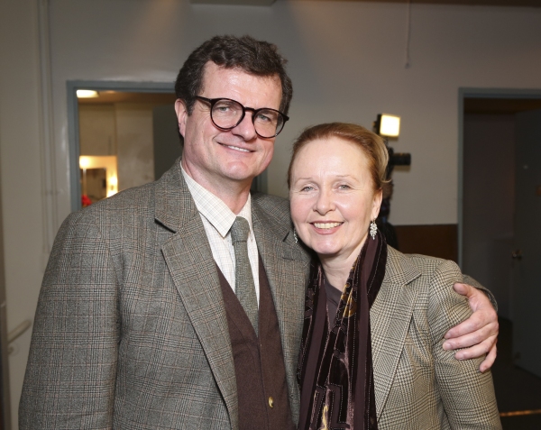 Michael Cumpsty and Kate Burton Photo