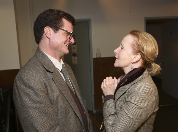 Michael Cumpsty and Kate Burton Photo