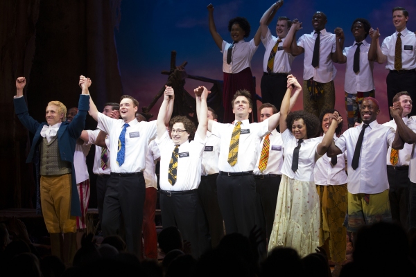 Photo Flash: Curtain Calls At BOOK OF MORMON! Image