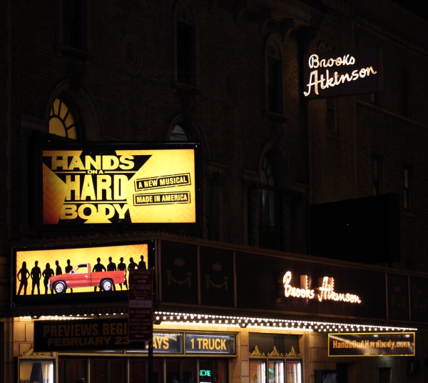 Photo Coverage: HANDS ON A HARDBODY Cast Trucks Their Way to Broadway- Opening Night Curtain Call!  Image