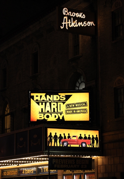 Photo Coverage: HANDS ON A HARDBODY Cast Trucks Their Way to Broadway- Opening Night Curtain Call!  Image