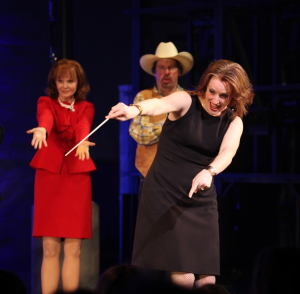 Photo Coverage: HANDS ON A HARDBODY Cast Trucks Their Way to Broadway- Opening Night Curtain Call!  Image