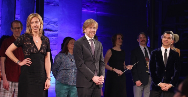 Photo Coverage: HANDS ON A HARDBODY Cast Trucks Their Way to Broadway- Opening Night Curtain Call!  Image