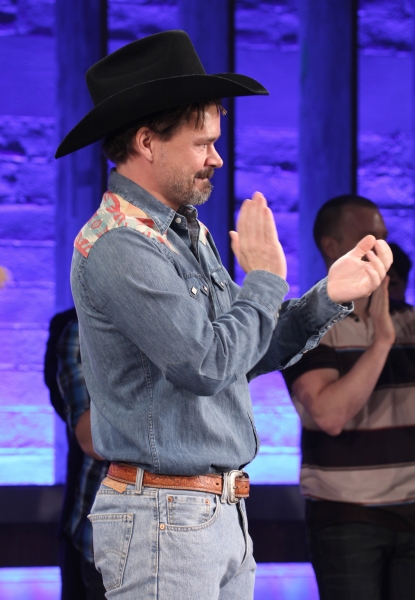 Photo Coverage: HANDS ON A HARDBODY Cast Trucks Their Way to Broadway- Opening Night Curtain Call!  Image