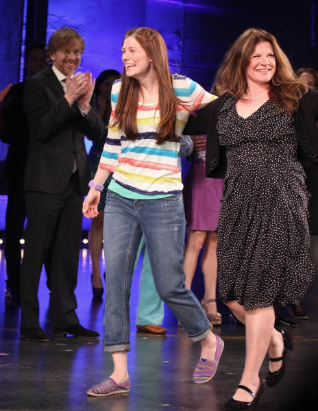 Photo Coverage: HANDS ON A HARDBODY Cast Trucks Their Way to Broadway- Opening Night Curtain Call!  Image