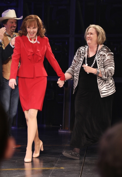 Photo Coverage: HANDS ON A HARDBODY Cast Trucks Their Way to Broadway- Opening Night Curtain Call!  Image