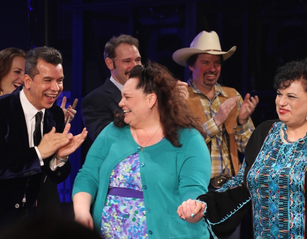 Photo Coverage: HANDS ON A HARDBODY Cast Trucks Their Way to Broadway- Opening Night Curtain Call!  Image