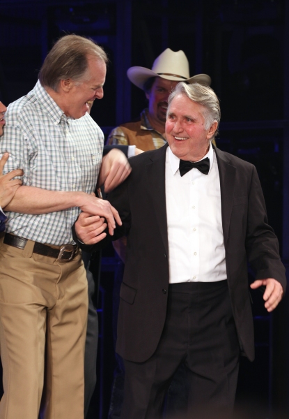 Photo Coverage: HANDS ON A HARDBODY Cast Trucks Their Way to Broadway- Opening Night Curtain Call!  Image