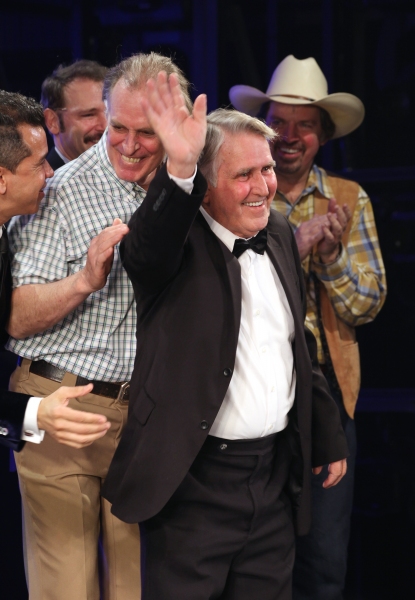 Photo Coverage: HANDS ON A HARDBODY Cast Trucks Their Way to Broadway- Opening Night Curtain Call!  Image