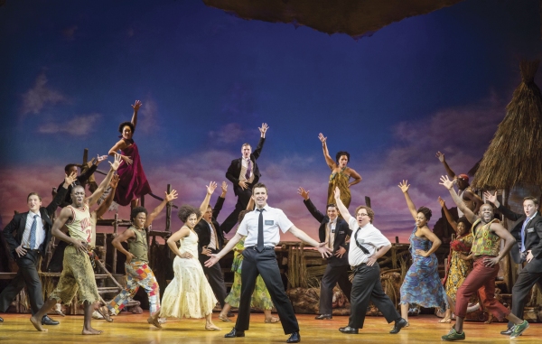 Photo Coverage: First Glimpse Of West End's THE BOOK OF MORMON On Stage! Image