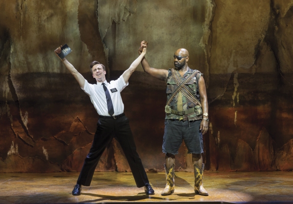 Photo Coverage: First Glimpse Of West End's THE BOOK OF MORMON On Stage! Image
