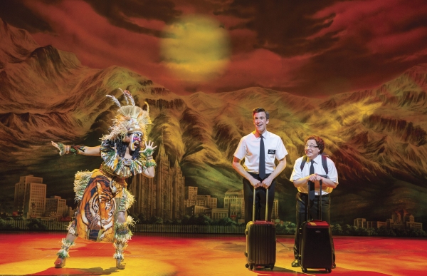 Photo Coverage: First Glimpse Of West End's THE BOOK OF MORMON On Stage! Image
