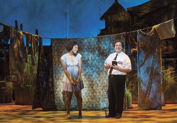 Photo Coverage: First Glimpse Of West End's THE BOOK OF MORMON On Stage! Image