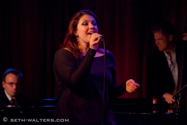 Photo Flash: Jane Monheit, Colleen Zenk and More at Jim Caruso's Cast Party at Birdland Image