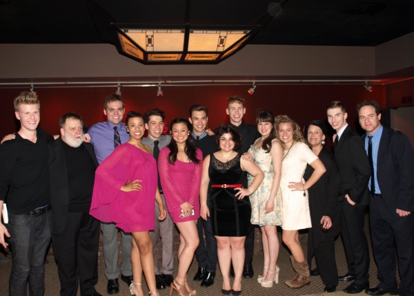 The cast of SPRING AWAKENING with Director Brian Kite Photo